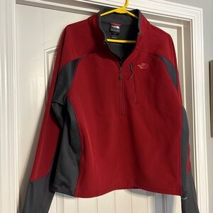 The North Face Men's Red and Black Performance Jacket